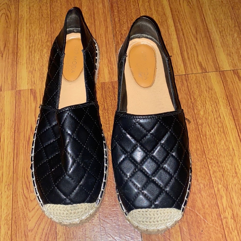 Espadrilles black shoes